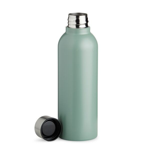 Garrafa corporativa preta 800ml com logo silk screen
