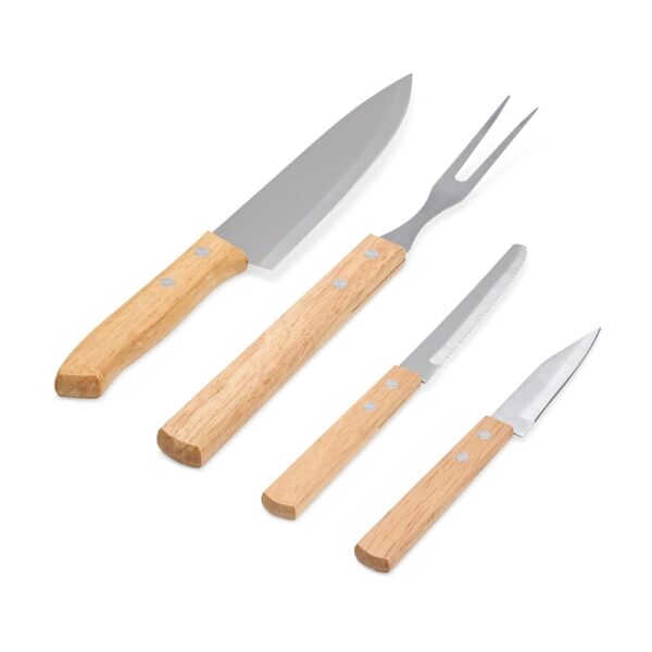 Kit churrasco gravação laser brinde corporativo preto