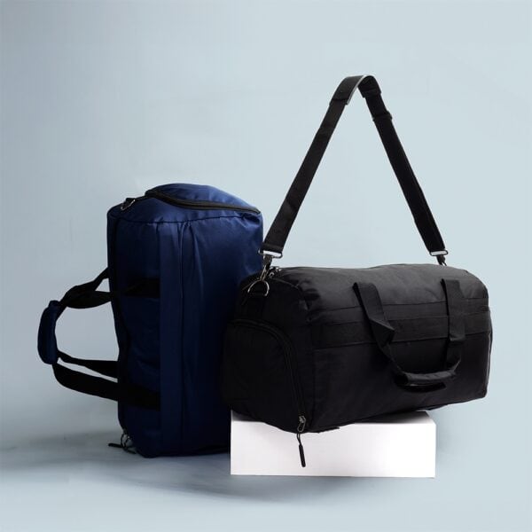 Kit viagem corporativo bolsa preta personalizada transfer