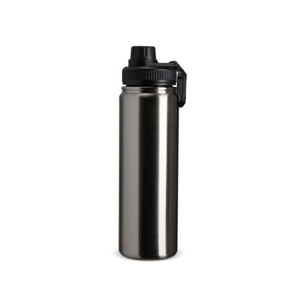 Garrafa térmica preta personalizada brinde corporativo 750ml