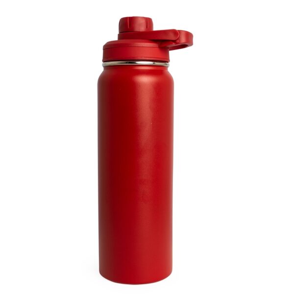 Kit garrafa térmica personalizada inox cores variadas