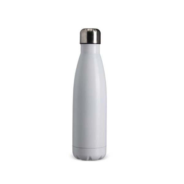 Garrafa inox 500ml personalizada cor inox corporativa