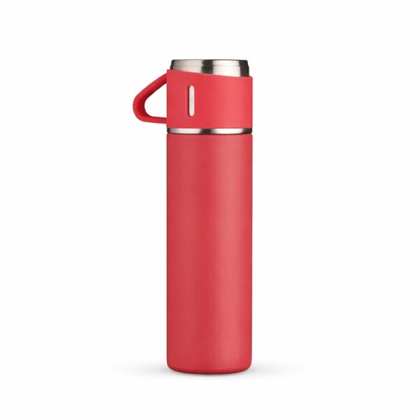 Brinde corporativo térmica preta personalizada 450ml