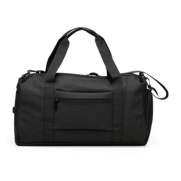 Bolsa executiva preta 32L silk personalizada empresa