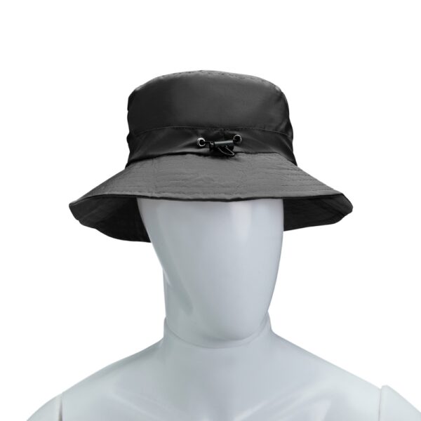 Chapéu bucket preto personalizado gravação silk B2B