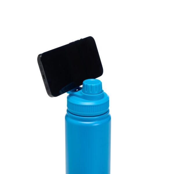 Garrafa inox 750ml gravação laser logomarca corporativa