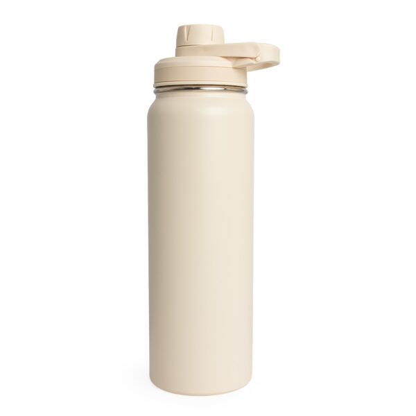 Garrafa inox corporativa preta 850ml gravação laser