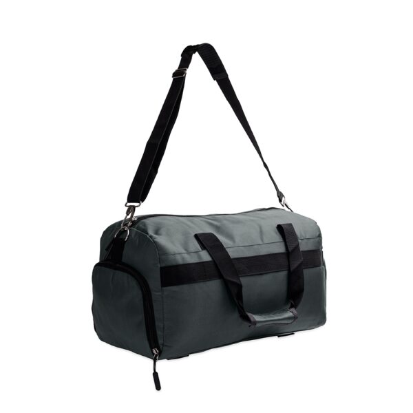 Bolsa corporativa azul 27L com logo gravação silk
