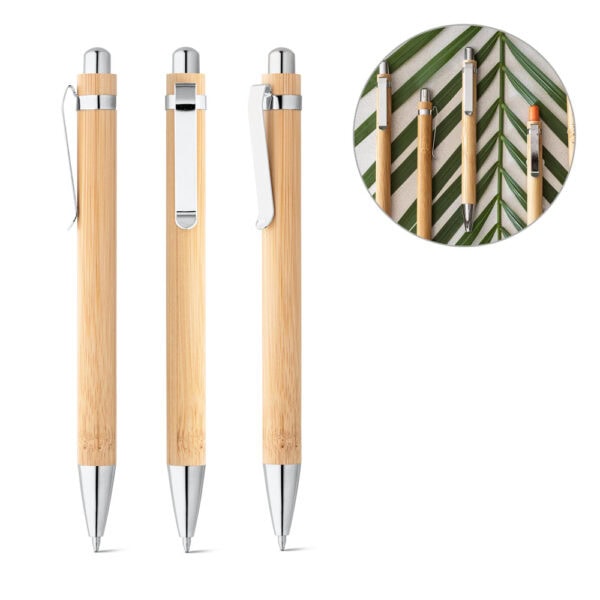 Caneta personalizada esferográfica ecológica natural