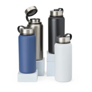 Garrafa Térmica Personalizada Inox 950ml - HUBZB-06097