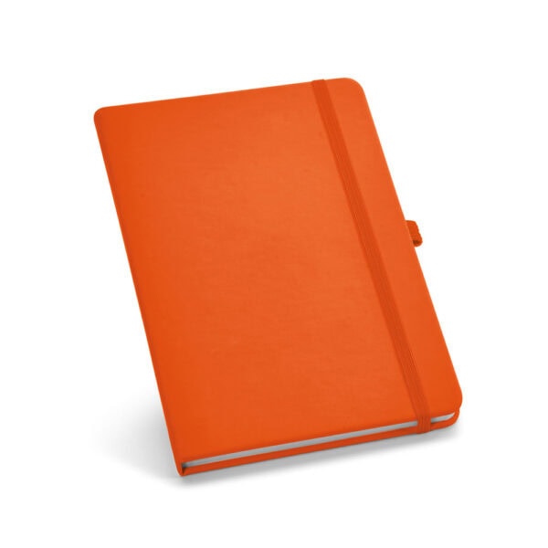 Caderno corporativo sem pauta gravação UV digital logo