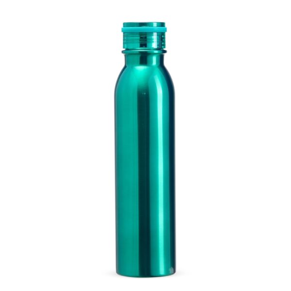 Brinde corporativo garrafa inox branca gravação laser
