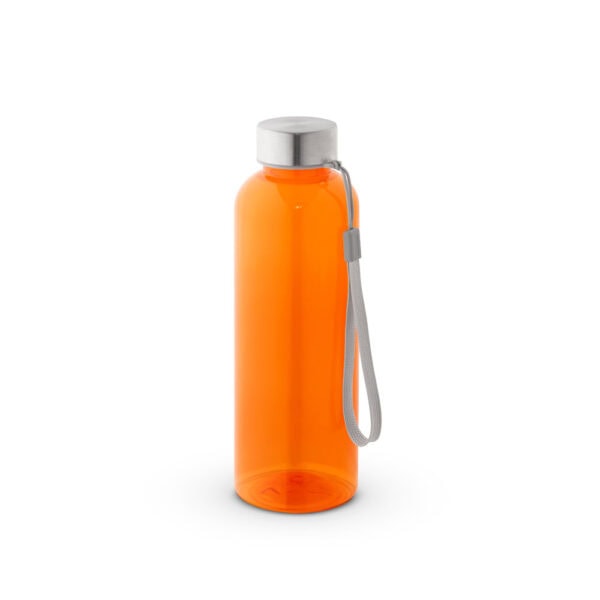 Garrafa PET verde personalizada para empresas 580ml