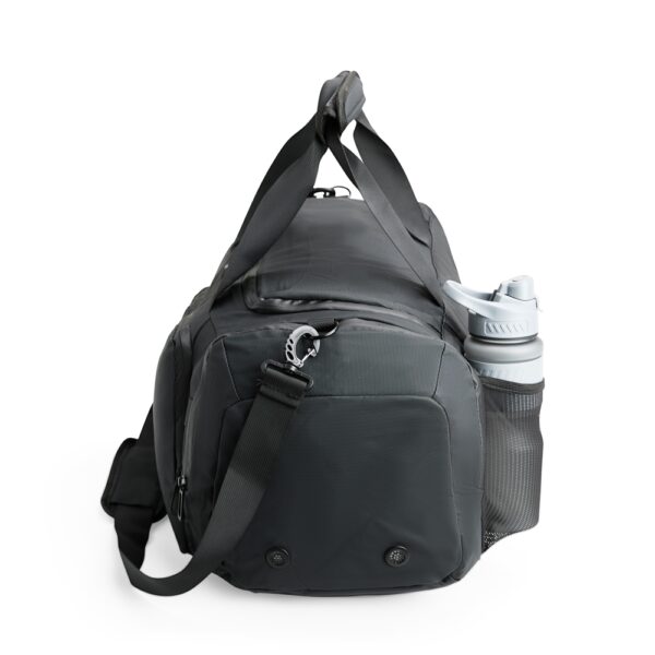 Brinde corporativo bolsa viagem preta personalizada