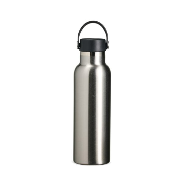 Brinde garrafa inox 550ml gravação laser para empresa