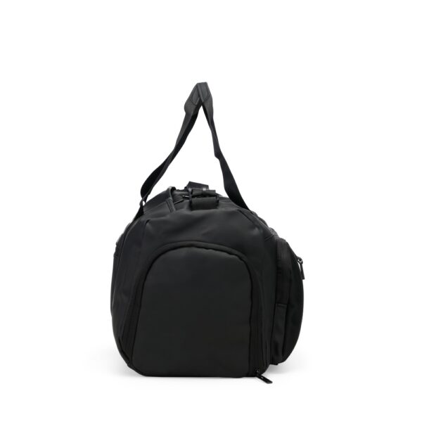 Bolsa brinde corporativo preta personalizável 32L