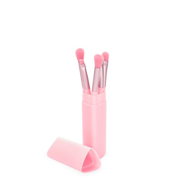 Kit pincel feminino cores variadas gravação silk empresa