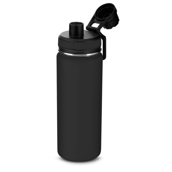 Garrafa térmica branca personalizada com logomarca