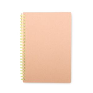 Caderno Ecológico Personalizado Kraft 20,5x14,5cm