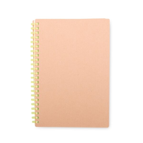 Caderno personalizado kraft para brindes corporativos
