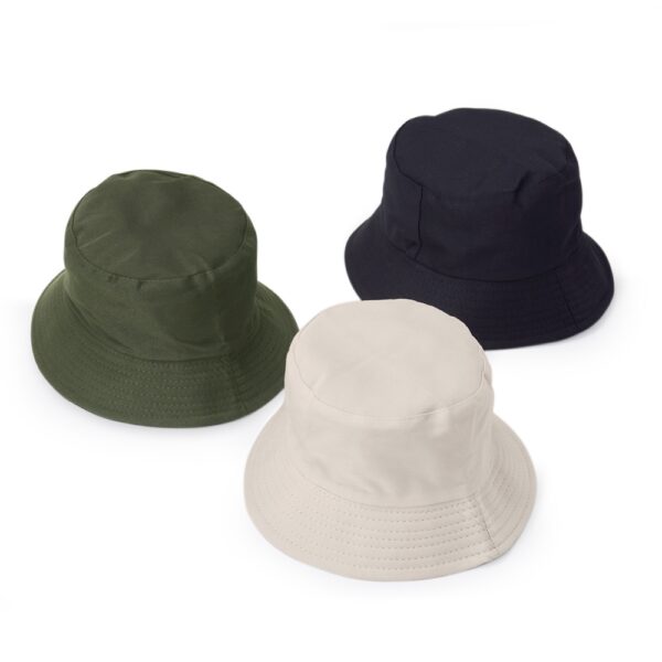 Chapéu bucket personalizado com logo em silk colorido