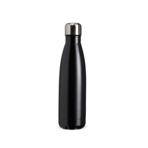 Garrafa inox branca personalizada brinde executivo