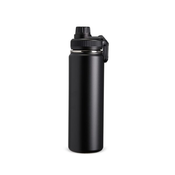 Garrafa térmica personalizada branca 750ml tom corporativo