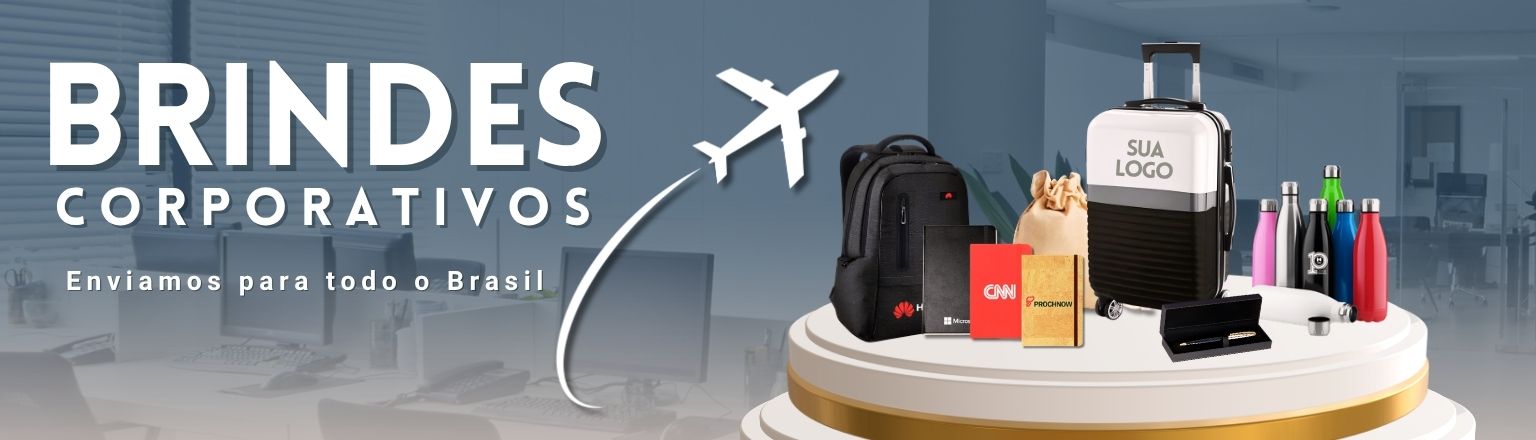Brindes Corporativos Personalizados - Enviamos para todo o Brasil