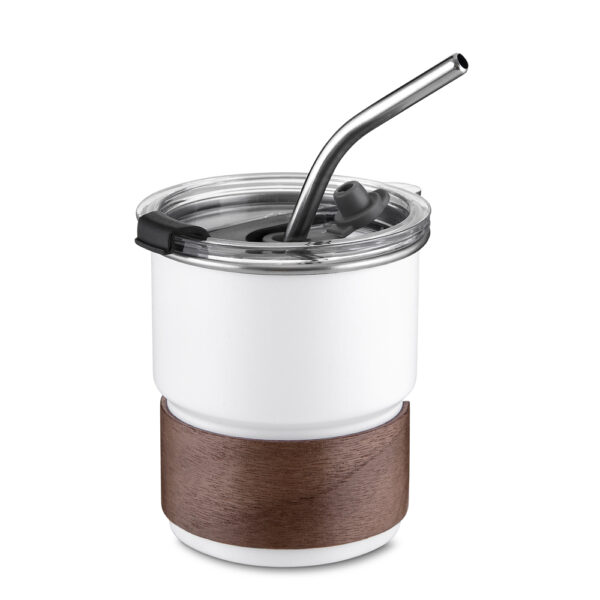Copo térmico personalizado com canudo 250ml