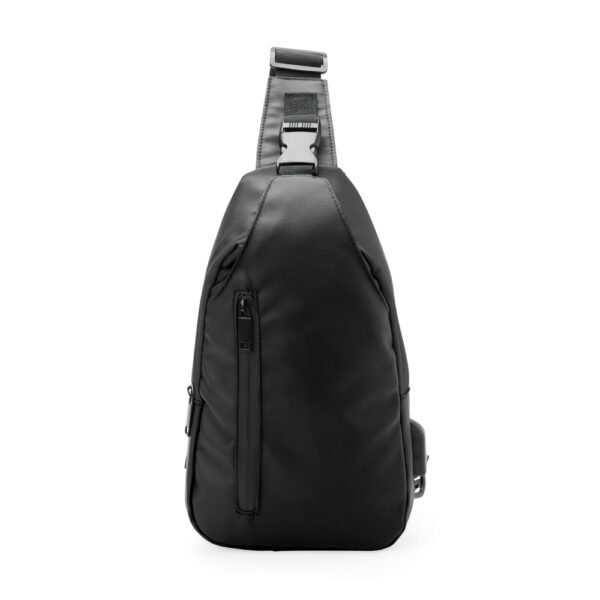 Mochila corporativa ombro preta 5L gravação silk empresa
