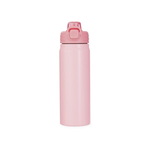 Kit brinde garrafa térmica laranja personalizada