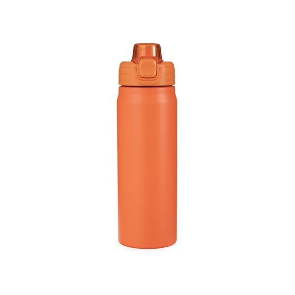 Garrafa térmica azul 680ml gravação laser empresa