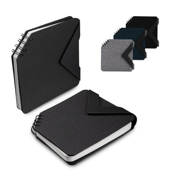 Bloco de anotações personalizado estilo mini caderno corporativo