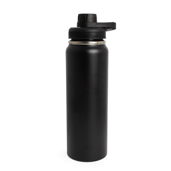 Garrafa térmica laranja 850ml gravação a laser logo