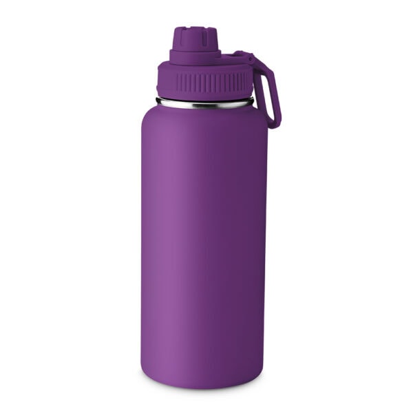 Garrafa azul 960ml gravação laser brinde corporativo