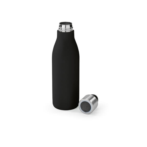 Garrafa térmica inox branca personalizada para empresas