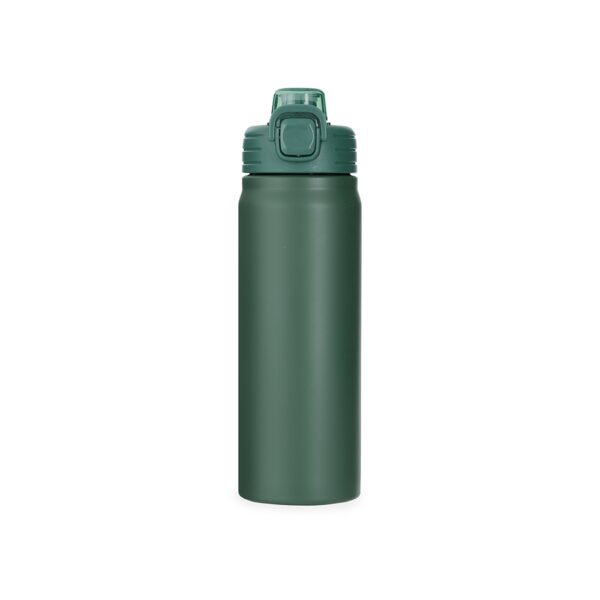 Garrafa térmica preta 680ml personalizada empresa