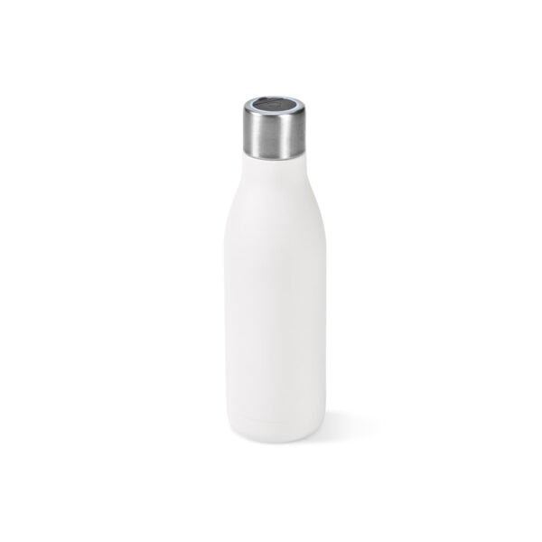 Garrafa térmica corporativa preta 500ml gravação a laser
