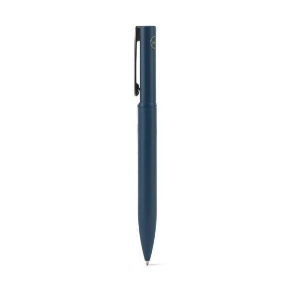 Caneta executiva azul metal com gravação laser corporativa