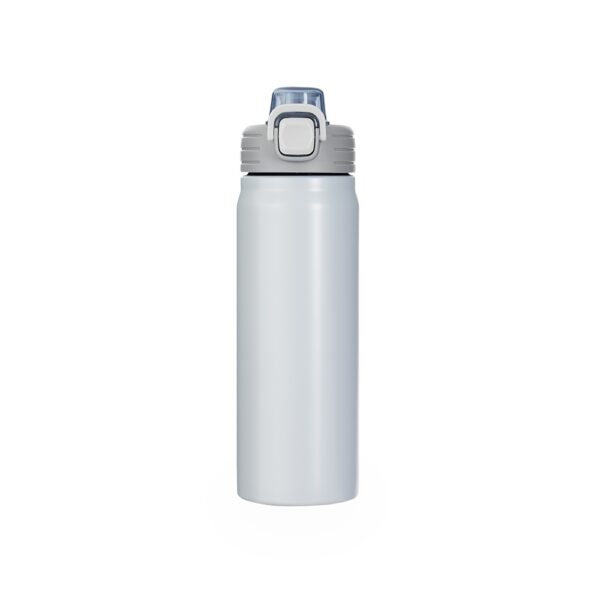 Garrafa corporativa preta 680ml gravada a laser