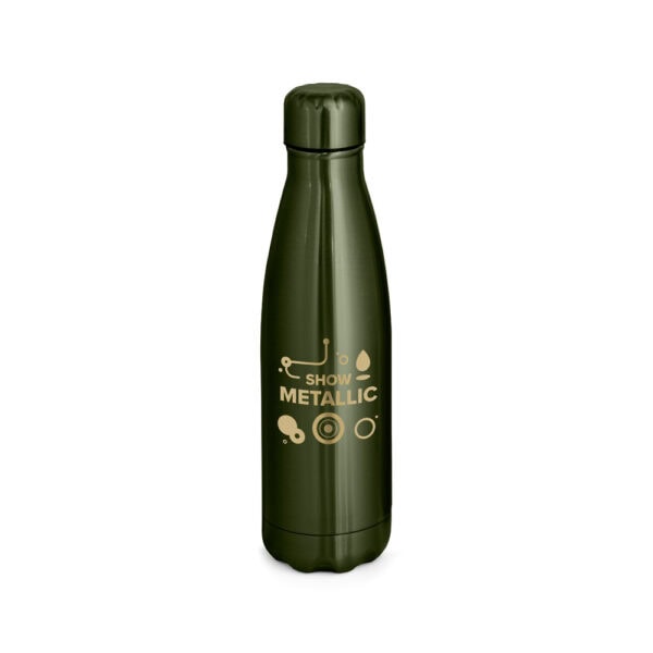 Garrafa metal corporativa gravação laser 510mL