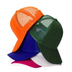 Bone Personalizado Poliester Aba Curva com Tela - HUBZB-18986