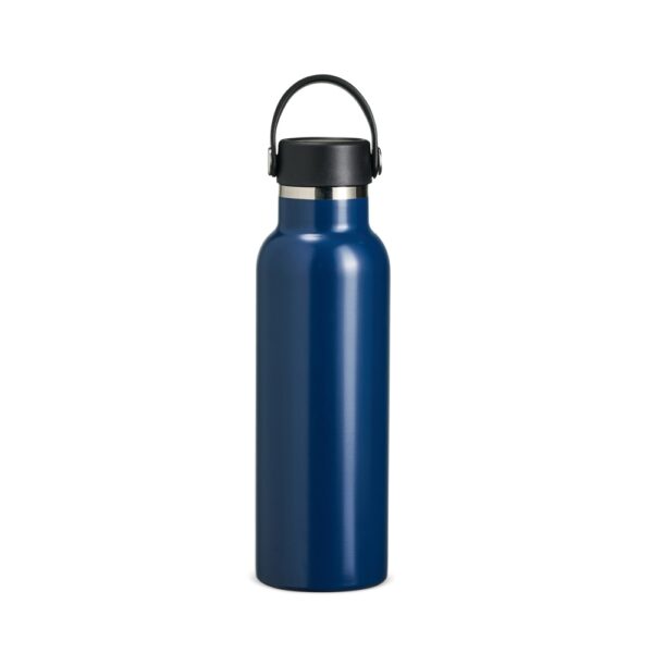 Garrafa térmica rosa personalizada brinde empresa inox