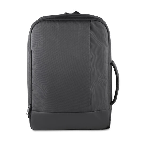 Mochila executiva preta com gravação silk para empresa