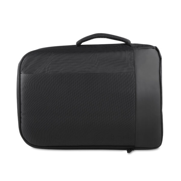 Mochila corporativa preta 15,6 com placa de metal