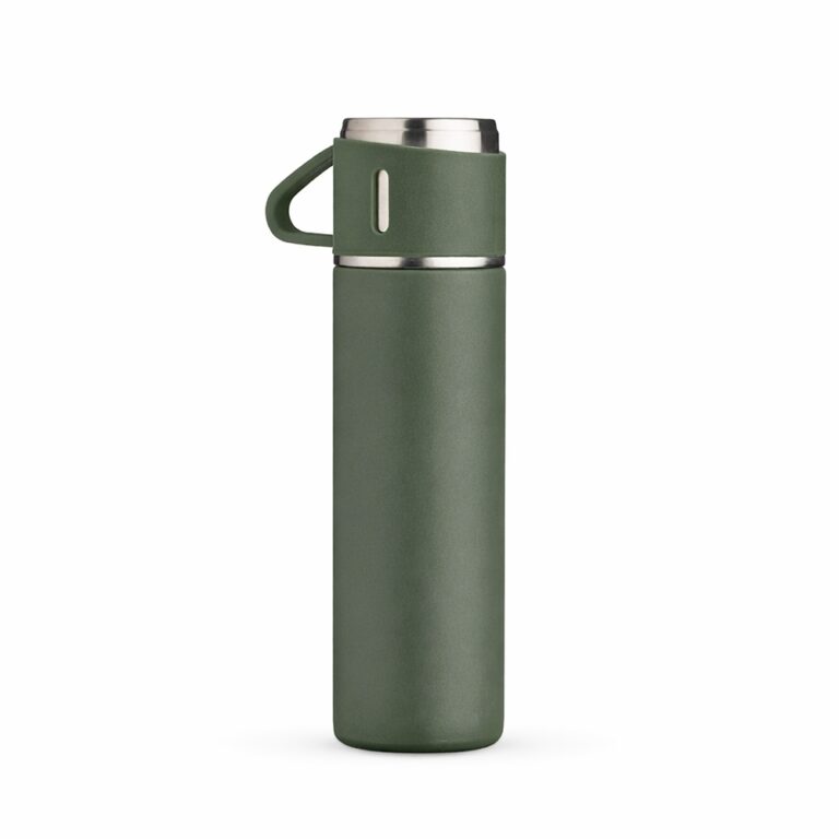 Garrafa Térmica Personalizada Inox 450ml - HUBZB-18639