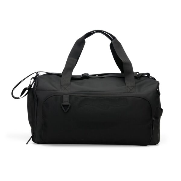 Bolsa corporativa preta 32L com logo silk screen