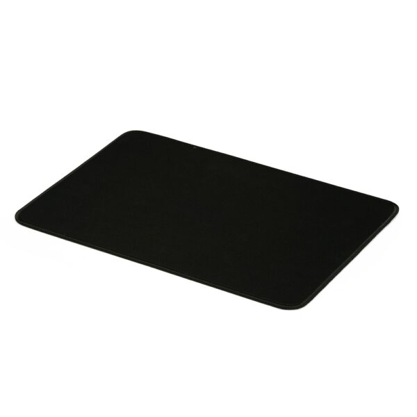 Brinde corporativo mouse pad preto gravação transfer