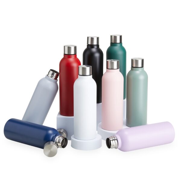 Garrafa personalizada inox 800ml para brindes corporativos