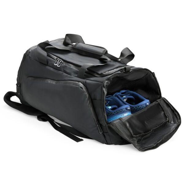 Bolsa 35L preta com logomarca para brindes B2B